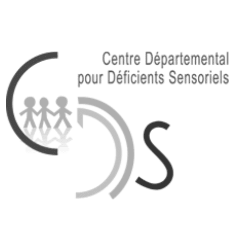 Logo du Centre départemental pour Déficients Sensoriels - CDDS - Entreprise ayant fait appel aux services conseils de Marie-Andrée Roy | Marie-Andrée Roy, Services conseil et Design Thinking