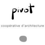 Logo de Pivot, coopérative d'architecture - Entreprise ayant fait appel aux services conseils de Marie-Andrée Roy | Marie-Andrée Roy, Services conseil et Design Thinking