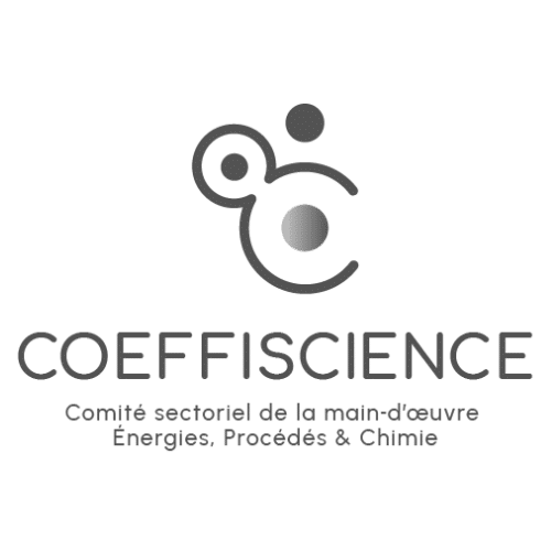 Logo de Coeffiscience - Entreprise ayant fait appel aux services conseils de Marie-Andrée Roy | Marie-Andrée Roy, Services conseil et Design Thinking